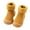 Yellow, variant on Kids Toddler Baby Boys Girls Solid Warm Knit Soft Sole Rubber Shoes Socks Slipper Stocking Soft Shoes Socks Toddler Boys Slippers Size 4.5M