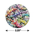 thumbnail image 3 of Rainbow Colorful Geckos Lizards Kitchen Refrigerator Locker Button Magnet, 3 of 6
