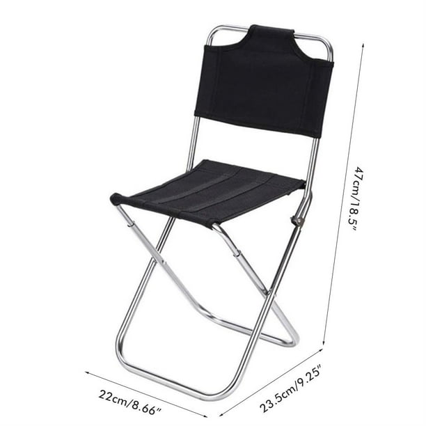 Silla plegable NikouMX Silla de camping portátil al aire libre