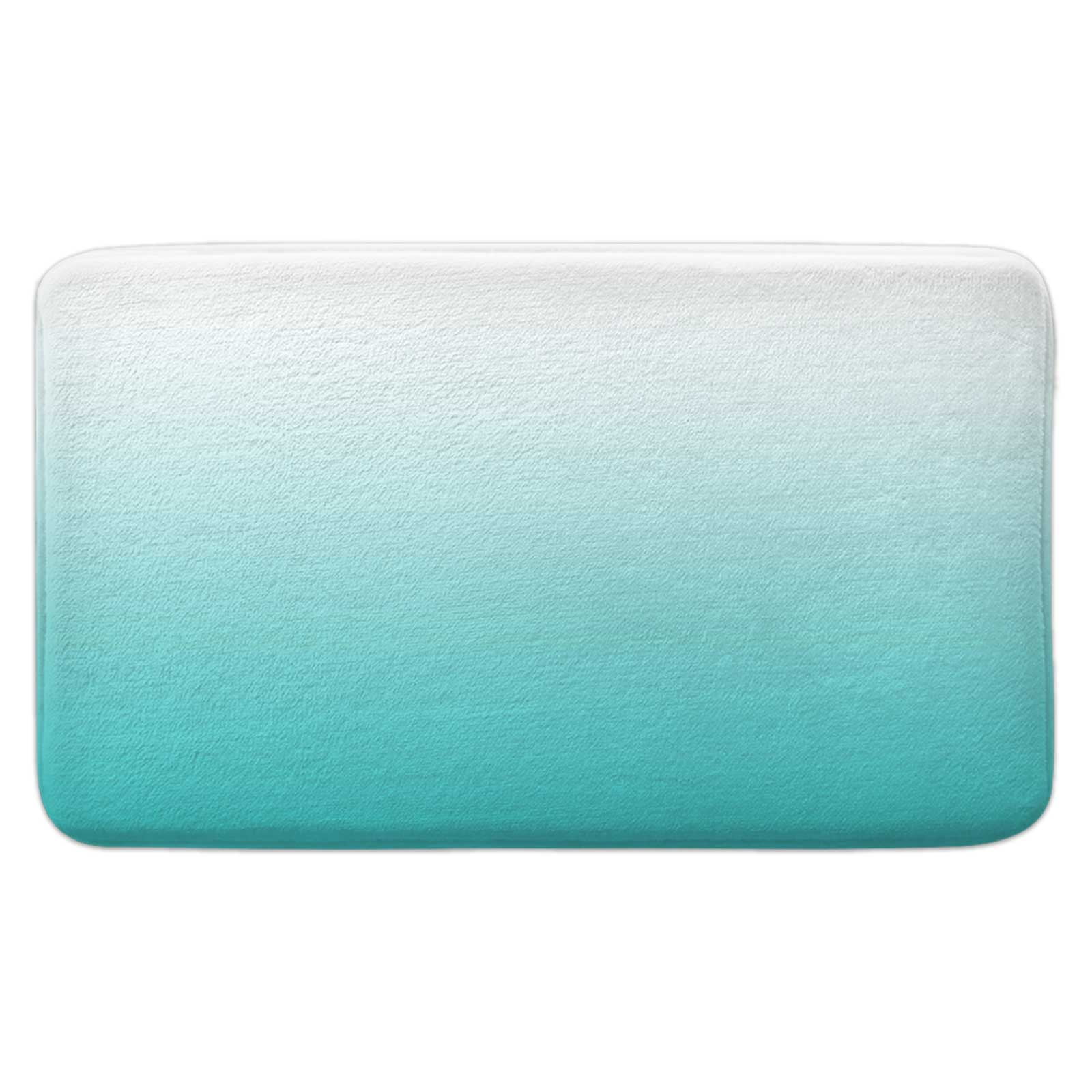 DeeCabin Teal Bathroom Rugs Soft Bath Mat NonSlip Floor Mat for