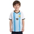 thumbnail image 2 of Camiseta de fútbol infantil Icon Sports Messi #10 Argentina AFA, 2 of 7