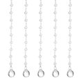thumbnail image 1 of 10 Pcs Cadenas de Guirnalda de Cristal Acrílico, Cadenas de Cuentas de Cristal Claro Colgantes (1.5m/4.92Ft), 1 of 7