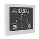 thumbnail image 3 of Reloj de pared digital LCD, impermeable, ducha, baño, temporizador, alarma, temperatura, medidor de humedad, color blanco kenally HA002356-02B, 3 of 6