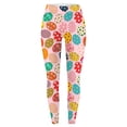 thumbnail image 4 of Shadoumai Womens Easter Day Egg Leggings High Waist Tummy Control 2026 Festival Stretchy Tights Yoga Pants for Women, 4 of 4