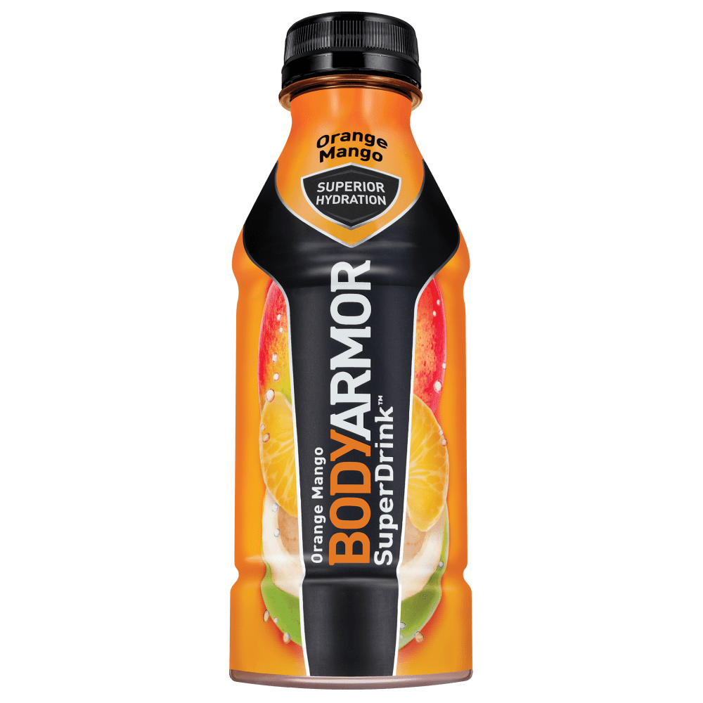 1 - BODYARMOR Sports Mango, Drink, count Fl. 16 Orange Walmart.com Oz.,