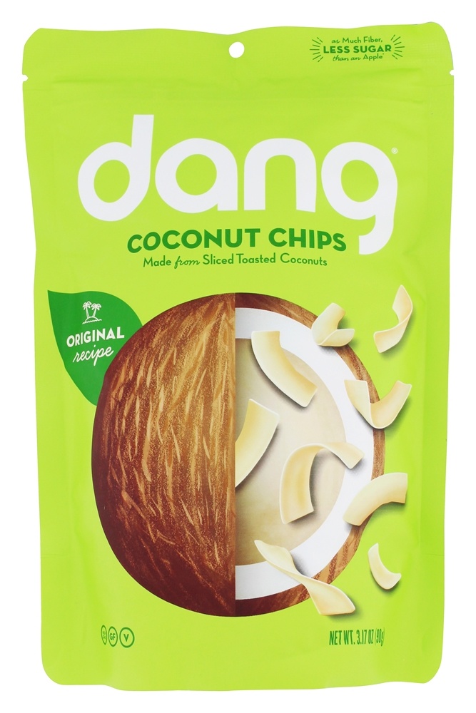 DANG COCONUT CHIPS, ORIGINAL RECIPE, 3.17 OZ.
