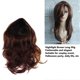 thumbnail image 3 of Long Highlight Wig Realistic Layered Fashionable Heat Resistant Synthetic Brown Wig for Women, 3 of 5