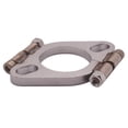 thumbnail image 2 of 2.0in Mild Steel Exhaust Split Flange Flat Oval Car Vehicle, 2 of 10
