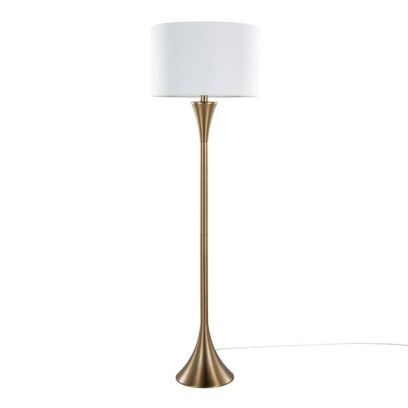 LumiSource Lenuxe 65" Metal Floor Lamp
