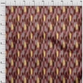 thumbnail image 4 of oneOone Polyester Spandex Maroon Fabric Ikat Fabric For Sewing Printed Craft Fabric By The Yard 56 Inch Wide, 4 of 4