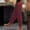 A1 Wine, variant on Cropped Linen Pants for Women Balloon Pants Harem Slacks Elastic Waist Trousers With Pockets Long Pant High Waisted Drawstring Ankle Pants Capris Pants Split Hem Pants Pull-On Muslin Pants
