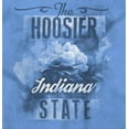 thumbnail image 2 of Indiana Cute State Flower Souvenir Hoodie Sweatshirt Women Brisco Brands S, 2 of 6