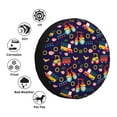 thumbnail image 4 of Cauagu cute animals Print Travel Luggage Cover,Travel Dust-proof Suitcase Cover Softside Suitcase Protector for 18-32inch,Not Included Suitcase-15 inch, 4 of 6