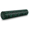thumbnail image 1 of Prosourcefit High Density Foam Rollers 36 - Inches Long Firm Full Body Athletic Massage Tool For Back Stretching Yoga Pilates Post Workout Muscle Recuperation Black/Green, 1 of 4