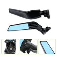 thumbnail image 3 of PACEWALKER Espejo retrovisor de aluminio ajustable para motocicleta compatible con KAWASAKI Ninja 400 650 ZX10R ZX6R ZX-636 Honda Suzuki 2018-2022 (lente antideslumbrante), 3 of 5
