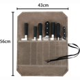 thumbnail image 3 of Bolsa para cuchillos de chef con ranuras - Lona encerada brillar Electrónica, 3 of 5