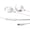 TypeC interface-White, variant on Secure Hook In Ear Corded Headphones With Builtin Mic For Sports Silicone Ear Tips Universally 3.5mm/Type C Port