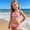 E-237Pink, variant on FAOWME Kids Girls Bikini Set Two Piece Sleeveless Halter Neck Solid Color Top And Swim Shorts Comfortable Fashion Swimwear For Pool Beach Party,Green,9-10 Years