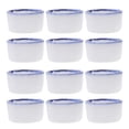 thumbnail image 3 of MasteelfCA 12Pcs Ceramic Drinking Basins Mini Reptile Tank Water Bowls Small Pets Water Feeder, 3 of 8