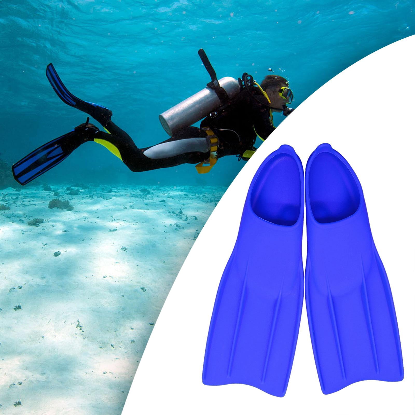 Aletas De Natación Para Niños Y Adultos, Aletas Cortas De Silicona