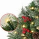 thumbnail image 3 of Decoraciones navideñas, jardineras navideñas, relleno para jardineras navideñas, decoraciones para exteriores, árboles de Navidad artificiales iluminados con trípode, simulación de estaca, agujas de p, 3 of 7