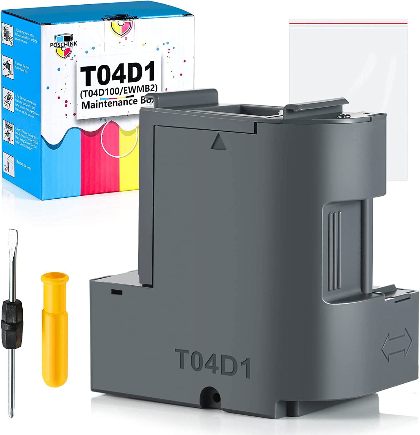T04D1 T04D100 Ink Maintenance Box for ET15000 ET3750 ET3760 WF2860