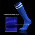 thumbnail image 3 of Becaristey Blue Football Stockings Wide Range Of Uses With Non-Slide Leg Protection Soccer Shin Guards For Kids Adult code, 3 of 6