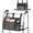 Gray(velcro), variant on Walker Accessories for Seniors - Folding Walker Bag with Cup Holder, Storage Basket, and Organizer Pouch, Grey