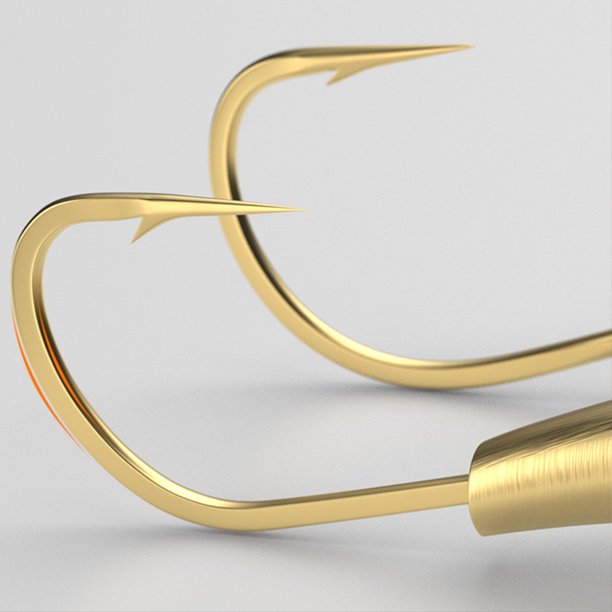Anzuelos, anzuelo portátil, accesorios de punta de gancho afilado, aparejos (3 #) 10 Uds. Sywqhk Para Estrenar