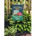 thumbnail image 3 of Printtoo Multicolore C'est comme Ça Qu'on Roule Roulotte Rétro Drapeaux de Camping Personnalisés pour Campeurs Double Face Drapeau de Camping Extérieur Drapeaux de Jardin, 3 of 4