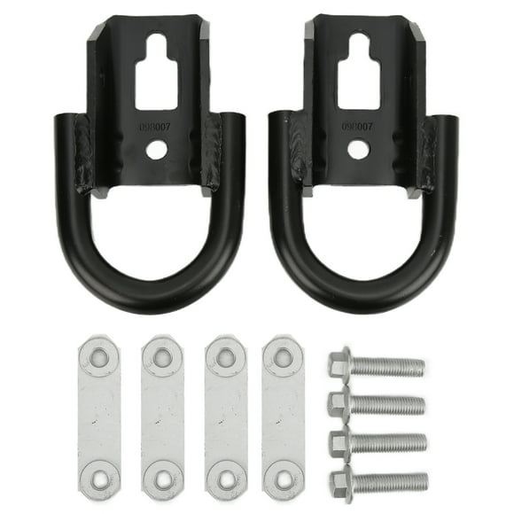 Towing Hook,2pcs Car Tow Hooks Black Tow Hooks Versatile Functionality