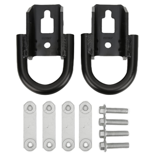 Towing Hook,2pcs Car Tow Hooks Black Tow Hooks Versatile Functionality