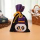 thumbnail image 3 of Matsuzay Bolsas de embalaje de Halloween, contenedor de almacenamiento para niños, regalo decorativo, bolsa con cordón, suministros para jardín de Kits de decoración para fiestas Esqueleto Matsuzay HA070721-04, 3 of 6