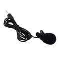 thumbnail image 1 of Injueey Mini micrófono con cable, altavoz de cuello, tipo de solapa con Clip externo, micrófono de voz, guía, conferencias, lecciones, Cables de audio/vídeo 5 piezas/negro, 1 of 6