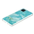 thumbnail image 4 of Case for Samsung Galaxy A12 5G, Soft TPU + IMD Marble Print Pattern Case for Girls Drop Protection Sturdy Compatible with Samsung Galaxy A12 5G Ultra Slim Wireless Charging,Green Marble, 4 of 4