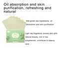 thumbnail image 5 of Bueautybox 100Pcs Facial Oil Absorbing Paper Plant Fibres Breathable Make up Blotting Sheet, 5 of 7