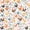 Cream Peach, variant on Erosebridal Rooster Twin Fitted Sheet for Girls, Folk Flowers Bedding, 2-Piece 1 Fitted Sheet and 1 Pillowcase