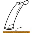 thumbnail image 2 of CHRYSLER OEM Interior-Upper Center Pillar Trim Right RS26WL5AE, 2 of 2