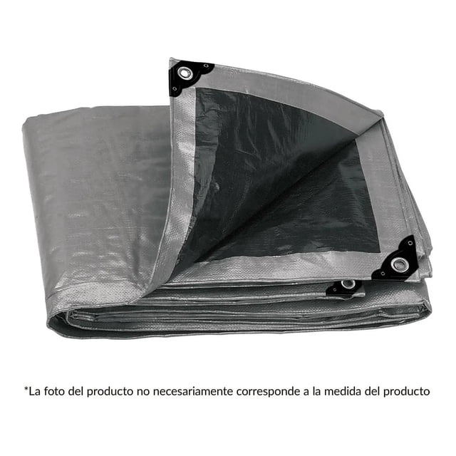 Lona Reforzada Gris 4 X 7 Mt Truper 10774 TRUPER LT-47
