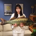 thumbnail image 2 of 4 Sizes Realistic Fish Plush Pillow Toy-Funny 3D Fish Shaped Throw Pillow for Home Sofa Bedroom Gift, 2 of 6