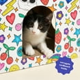 thumbnail image 6 of Oodles Customizable Doodle 1-Story Indoor Cardboard Cat Scratcher House with Durable Corrugated Scratching Pads, Multicolored, One Size, 6 of 13