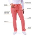 thumbnail image 2 of Adar Pro Scrubs pour Femmes - Pantalon de Yoga Skinny Leg - P4100P - Rapture Rose - m, 2 of 7
