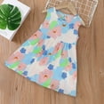 thumbnail image 6 of IROINNID Toddler Girl Skater Dress Printed Sleeveless Girls Summer Clothes 2T, 6 of 6