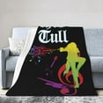 thumbnail image 1 of Jethro Couverture Musicale en Flanelle Douce et Confortable Couverture de Lit Canapé Camping, 1 of 4