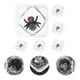 thumbnail image 5 of FELTECHELECTR 6 cubitos de hielo reutilizables con insectos, divertidos juguetes de broma que dan miedo., 5 of 5