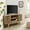 Oak, variant on Modway Render 46" Corner TV Stand in Wal