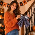 thumbnail image 6 of Qjidjing Halloween Fabric Bow Decorations, Door Window Hangings, Ornaments for Party Scene Layout, 6 of 7