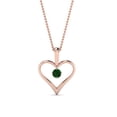 thumbnail image 3 of Solitaire Heart Pendant - Fascinating Diamonds, 3 of 69