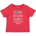 thumbnail image 3 of Inktastic Trigeminal Neuralgia Awareness Pain Isn't Always Visible Boys or Girls Baby T-Shirt, 3 of 5