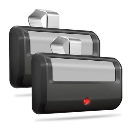 Foluck 2 for  Chamberlain LiftMaster Craftsman 1-Button Garage Door Opener Remote 891LM 971LM Universal